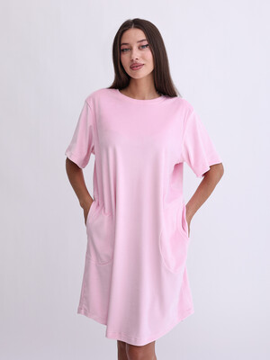 Купить Велюровая туника с коротким рукавом LINGERIE 170797-О в Украина в Lingerie.ua - Одяг для дому та відпочинку, Фото 13