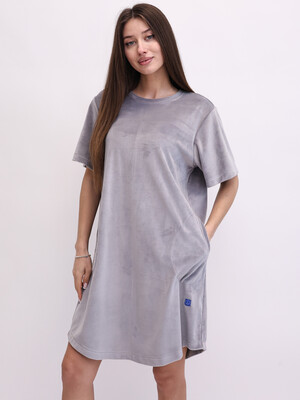 Купить Велюровая туника с коротким рукавом LINGERIE 170797 в Украина в Lingerie.ua - Одяг для дому та відпочинку, Фото 9