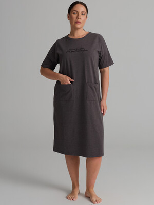 Купить Бавовняна домашня туніка великого розміру HAYS 62268 в Украина