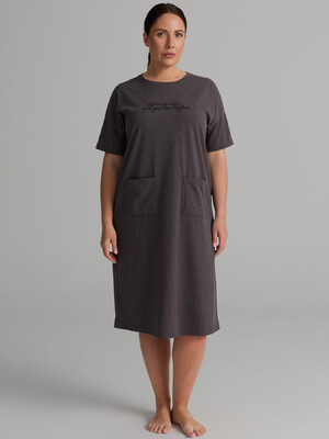 Купить Хлопковая домашняя туника большого размера HAYS 62268 в Украина в Lingerie.ua - Одяг для дому та відпочинку, Фото 7