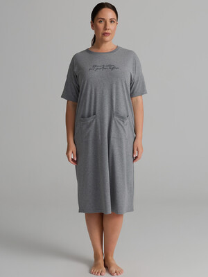 Купить Хлопковая домашняя туника большого размера HAYS 62268 в Украина в Lingerie.ua - Одяг для дому та відпочинку, Фото 9