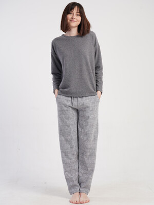 Купить Домашній жіночий костюм великого розміру з брюками VIENETTA 5010100000 в Украина в Lingerie.ua - Одяг для дому та відпочинку, Фото 2