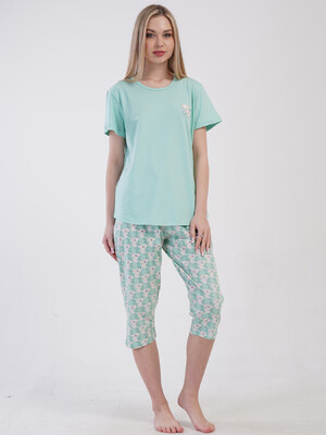 Купить Бавовняний комплект з капрі VIENETTA 4101057973 в Украина