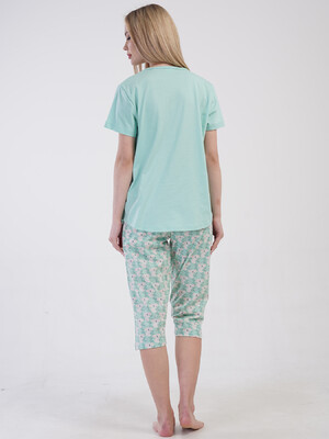 Купить Хлопковый комплект с капри VIENETTA 4101057973 в Украина в Lingerie.ua - Одяг для дому та відпочинку, Фото 7