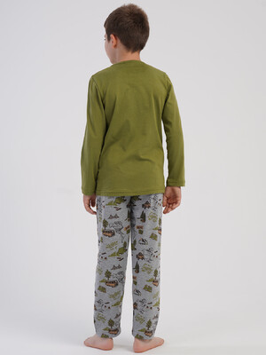 Купить Хлопковый домашний комплект с длинным рукавом для мальчика VIENETTA 5040360822 в Украина в Lingerie.ua - Одяг для дому та відпочинку, Фото 10