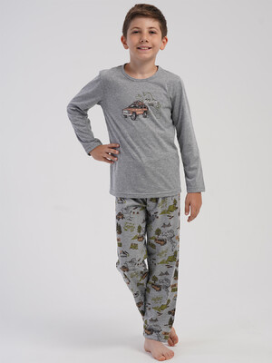 Купить Хлопковый домашний комплект с длинным рукавом для мальчика VIENETTA 5040360822 в Украина в Lingerie.ua - Одяг для дому та відпочинку, Фото 7