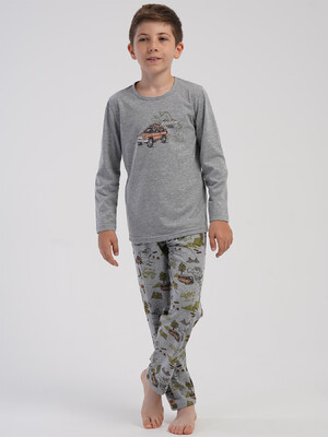 Купить Хлопковый домашний комплект с длинным рукавом для мальчика VIENETTA 5040360822 в Украина в Lingerie.ua - Одяг для дому та відпочинку, Фото 3