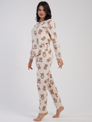 Купить Хлопковый домашний комплект с длинным рукавом VIENETTA 5040295056 в Украина в Lingerie.ua - Одяг для дому та відпочинку, Фото 2