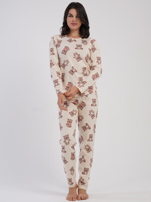 Купить Хлопковый домашний комплект с длинным рукавом VIENETTA 5040295056 в Украина в Lingerie.ua - Одяг для дому та відпочинку, Фото 7