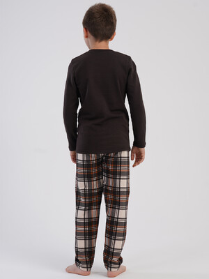 Купить Байковый домашний комплект с длинным рукавом VIENETTA KIDS 5030922091 в Украина в Lingerie.ua - Одяг для дому та відпочинку, Фото 6