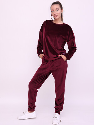 Купить Велюровый костюм женский с джоггерами LINGERIE 170796-Р в Украина