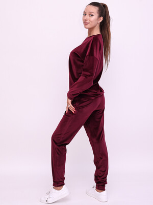 Купить Велюровий костюм жіночий з джогерами LINGERIE 170796-Р в Украина в Lingerie.ua - Одяг для дому та відпочинку, Фото 3