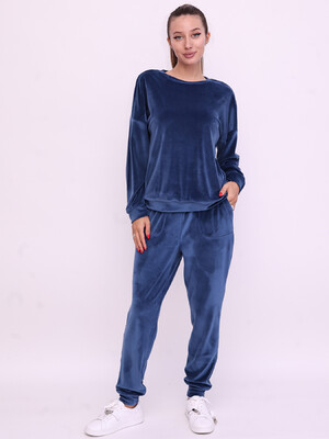 Купить Велюровий костюм жіночий з джогерами LINGERIE 170796-Р в Украина в Lingerie.ua - Одяг для дому та відпочинку, Фото 5