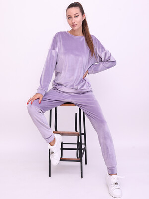 Купить Велюровий костюм жіночий з джогерами LINGERIE 170796-Р в Украина в Lingerie.ua - Одяг для дому та відпочинку, Фото 6