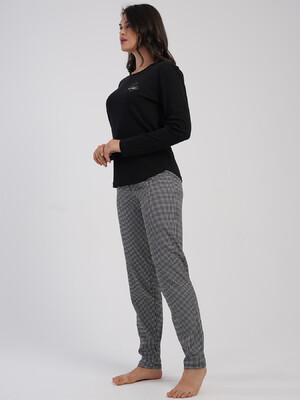 Купить Бавовняний домашній комплект з довгим рукавом VIENETTA 5033632428 в Украина в Lingerie.ua - Одяг для дому та відпочинку, Фото 2