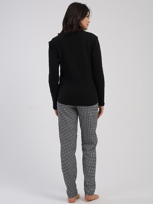 Купить Бавовняний домашній комплект з довгим рукавом VIENETTA 5033632428 в Украина в Lingerie.ua - Одяг для дому та відпочинку, Фото 5