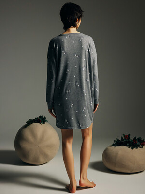 Купить Бавовняна домашня туніка з довгим рукавом HAYS 62168 в Украина в Lingerie.ua - Одяг для дому та відпочинку, Фото 5