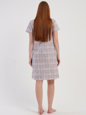 Купить Хлопковый халат большого размера на молнии VIENETTA 5071532057 в Украина в Lingerie.ua - Одяг для дому та відпочинку, Фото 6