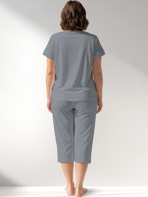 Купить Летний хлопковый комплект большого размера VIENETTA 5090081248 в Украина в Lingerie.ua - Одяг для дому та відпочинку, Фото 3