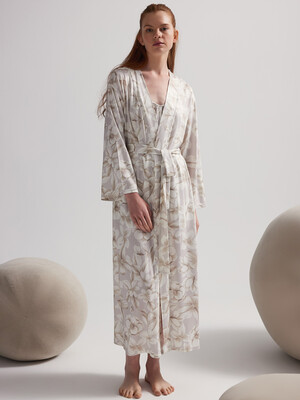 Купить Халат женский на запах с длинным рукавом HAYS 62223 в Украина