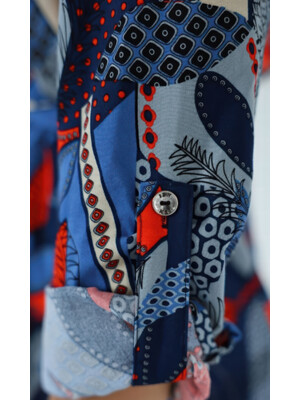 Купить Летнее платье на пуговицах с длинным рукавом JEN 05181 в Украина в Lingerie.ua - Одяг для дому та відпочинку, Фото 4