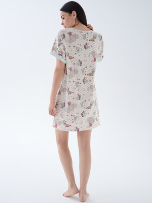 Купить Туника хлопковая с коротким рукавом свободного кроя HAYS 70187 в Украина в Lingerie.ua - Одяг для дому та відпочинку, Фото 2