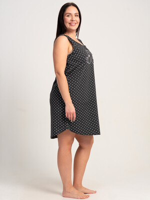 Купить Домашняя туника большого размера без рукавов VIENETTA 5110260451 в Украина в Lingerie.ua - Одяг для дому та відпочинку, Фото 3