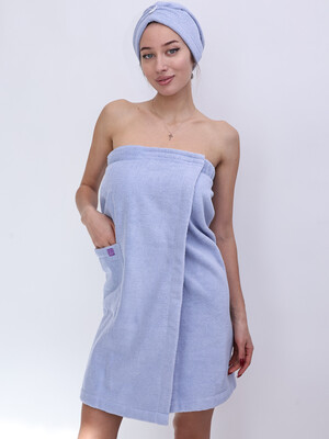 Купить Сауна махра LINGERIE 170850 Жiноча на липучці  в Украина в Lingerie.ua - Одяг для дому та відпочинку, Фото 8