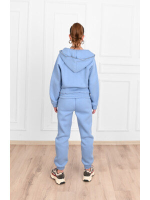 Купить Теплый женский костюм из худи и джоггеров ADROM 3171 в Украина в Lingerie.ua - Одяг для дому та відпочинку, Фото 3