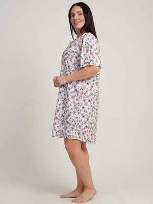 Купить Бавовняна домашня туніка великого розміру VIENETTA 5110220601 в Украина в Lingerie.ua - Одяг для дому та відпочинку, Фото 7