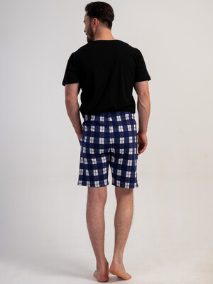 Купить Чоловічі бавовняні шорти в клітинку VIENETTA MAN 5121087303 в Украина в Lingerie.ua - Одяг для дому та відпочинку, Фото 2