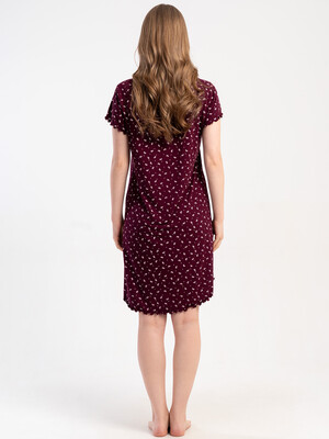 Купить Ночная сорочка из вискозы с коротким рукавом VIENETTA 5120621327 в Украина в Lingerie.ua - Одяг для дому та відпочинку, Фото 5