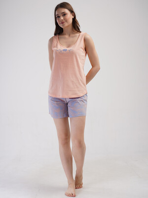 Купить Хлопковый домашний комплект из майки и шорт VIENETTA 4090411584 в Украина