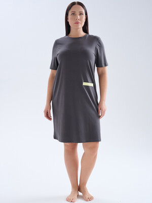 Купить Хлопковая домашняя туника большого размера HAYS 70260 в Украина