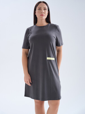 Купить Хлопковая домашняя туника большого размера HAYS 70260 в Украина в Lingerie.ua - Одяг для дому та відпочинку, Фото 6