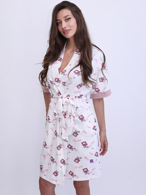 Купить Бамбуковий халат на запах LINGERIE 170867-1 в Украина в Lingerie.ua - Одяг для дому та відпочинку, Фото 6