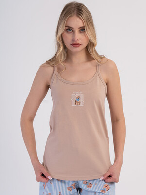 Купить Хлопковый комплект (майка + шорты) VIENETTA 6020727340 в Украина в Lingerie.ua - Одяг для дому та відпочинку, Фото 4