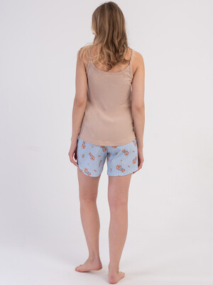 Купить Хлопковый комплект (майка + шорты) VIENETTA 6020727340 в Украина в Lingerie.ua - Одяг для дому та відпочинку, Фото 5