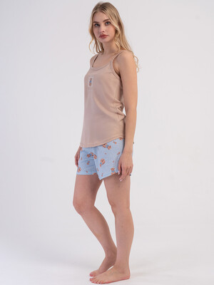 Купить Хлопковый комплект (майка + шорты) VIENETTA 6020727340 в Украина в Lingerie.ua - Одяг для дому та відпочинку, Фото 6