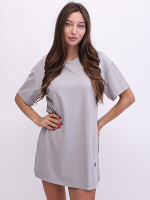 Купить Бавовняна туніка міні з коротким рукавом LINGERIE 170882 в Украина в Lingerie.ua - Одяг для дому та відпочинку, Фото 12