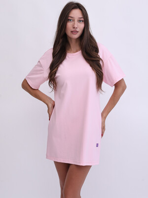Купить Бавовняна туніка міні з коротким рукавом LINGERIE 170882 в Украина в Lingerie.ua - Одяг для дому та відпочинку, Фото 7