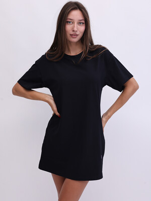 Купить Бавовняна туніка міні з коротким рукавом LINGERIE 170882 в Украина в Lingerie.ua - Одяг для дому та відпочинку, Фото 5