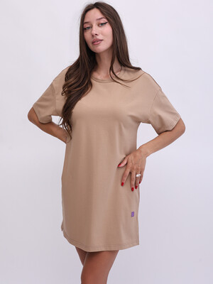 Купить Бавовняна туніка міні з коротким рукавом LINGERIE 170882 в Украина в Lingerie.ua - Одяг для дому та відпочинку, Фото 14