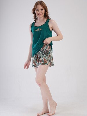 Купить Комплект женский из майки и шорт VIENETTA 4092210250 в Украина в Lingerie.ua - Одяг для дому та відпочинку, Фото 3