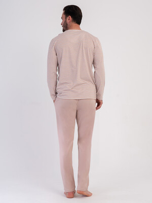 Купить Хлопковый домашний костюм (лонгслив + брюки) VIENETTA MAN 6040491967 в Украина в Lingerie.ua - Одяг для дому та відпочинку, Фото 3