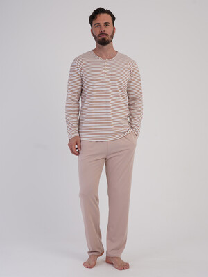 Купить Хлопковый домашний костюм (лонгслив + брюки) VIENETTA MAN 6040491967 в Украина в Lingerie.ua - Одяг для дому та відпочинку, Фото 7