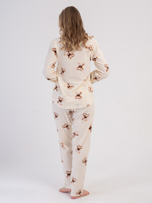 Купить Флисовый теплый домашний костюм VIENETTA 1619510002 в Украина в Lingerie.ua - Одяг для дому та відпочинку, Фото 2