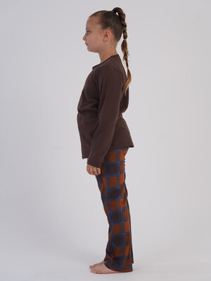 Купить Хлопковый костюм детский для дома и сна (лонгслив + брюки) VIENETTA KIDS 1619800002 в Украина в Lingerie.ua - Одяг для дому та відпочинку, Фото 3
